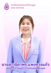 นางสาวนิภาพร แพงดวงแก้ว